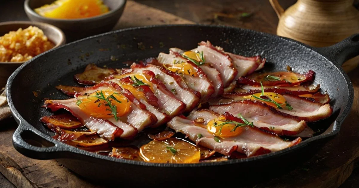 duck bacon
